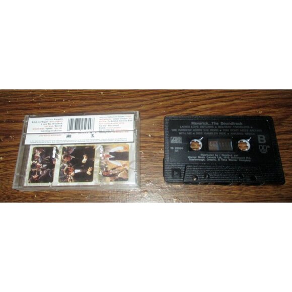 Maverick soundtrack on cassette (Atlantic Records, Canada, 1994) - Picture 2 of 4